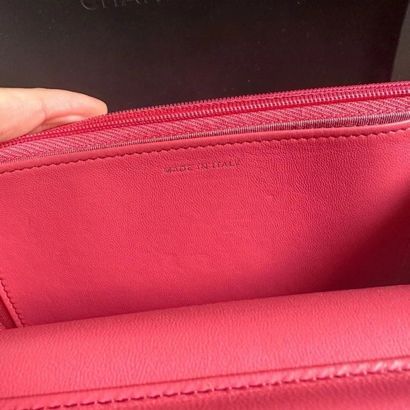 Chanel Barbie Pink Wallet on  Chain WOC - Picture 11 of 14